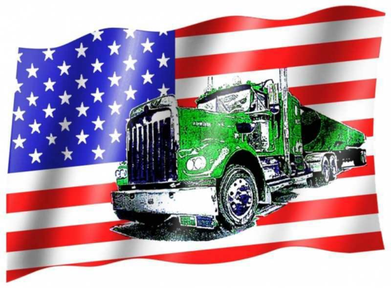 USA Truck Flagge