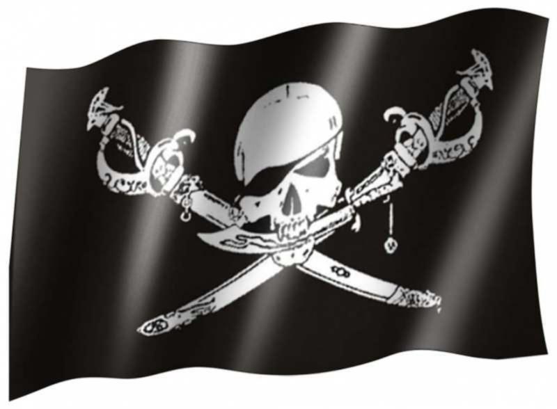 Flag Skull & Sword