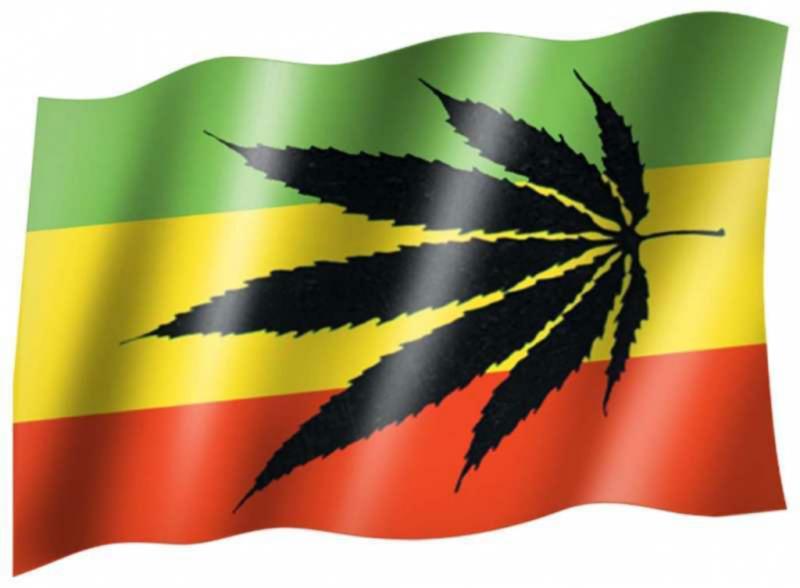 Flag Rasta Flag & Cannabis