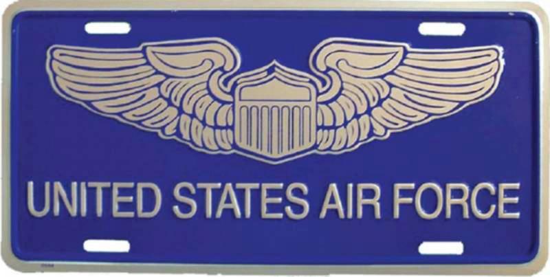 Blechschild US Airforce