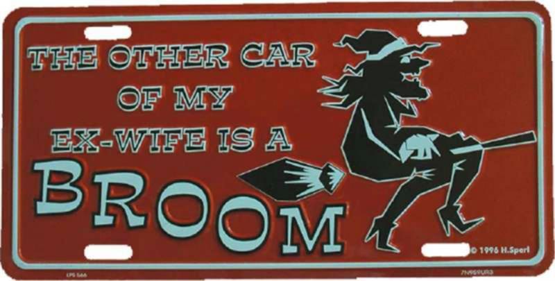 Blechschild Ex Wife