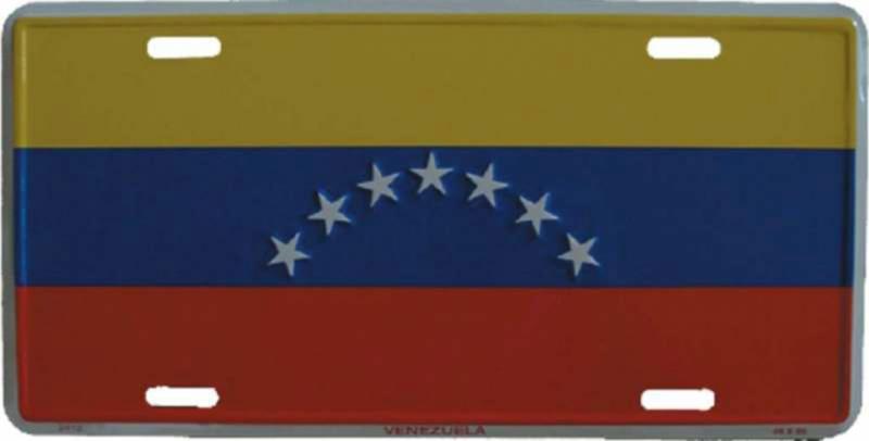 Blechschild Venezuela