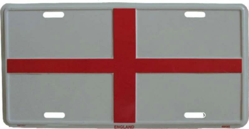 Blechschild England