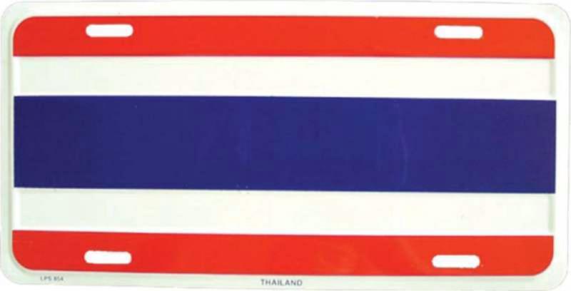 Blechschild Thailand