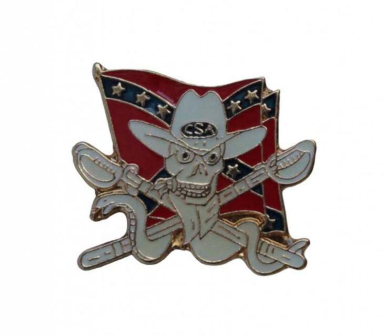 Anstecker Totenkopf Südstaaten