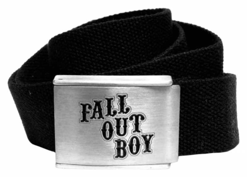 Fall Out Boy Canvas Gürtel