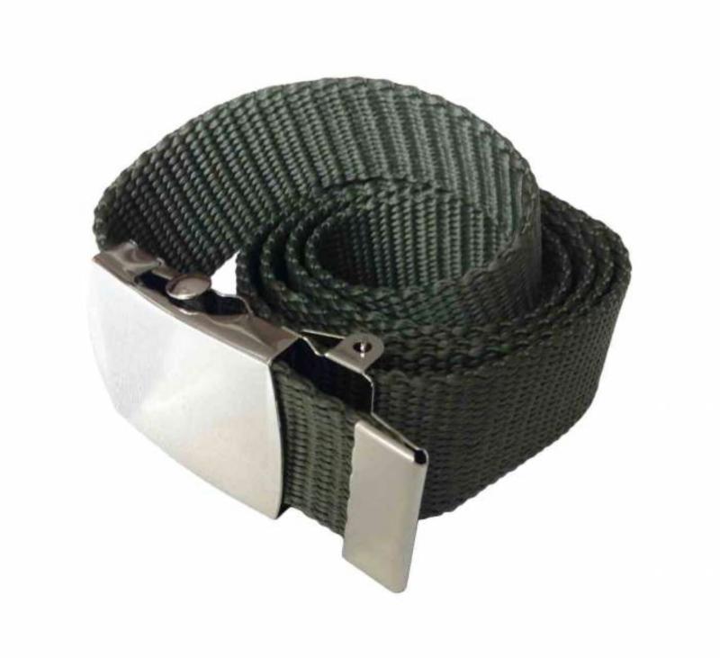 Dark Green Canvas Belt