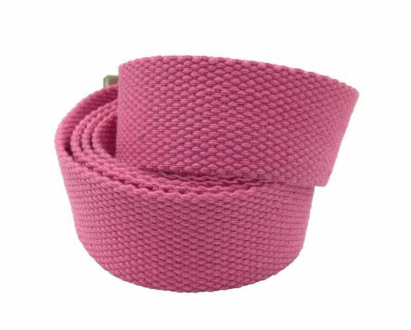 Pink Canvas Belt