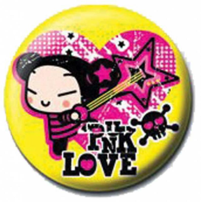 Pucca Punk Love Button Anstecker