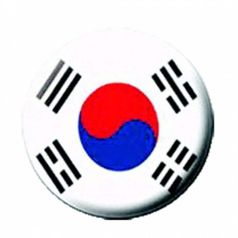 Süd Korea Button Anstecker