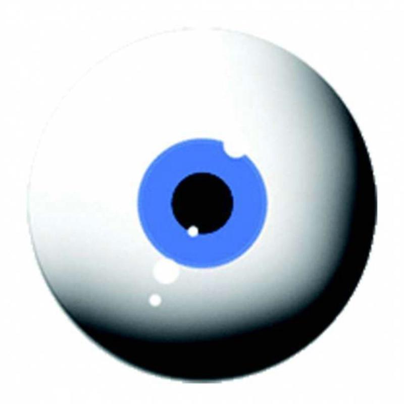 Eye Button Anstecker