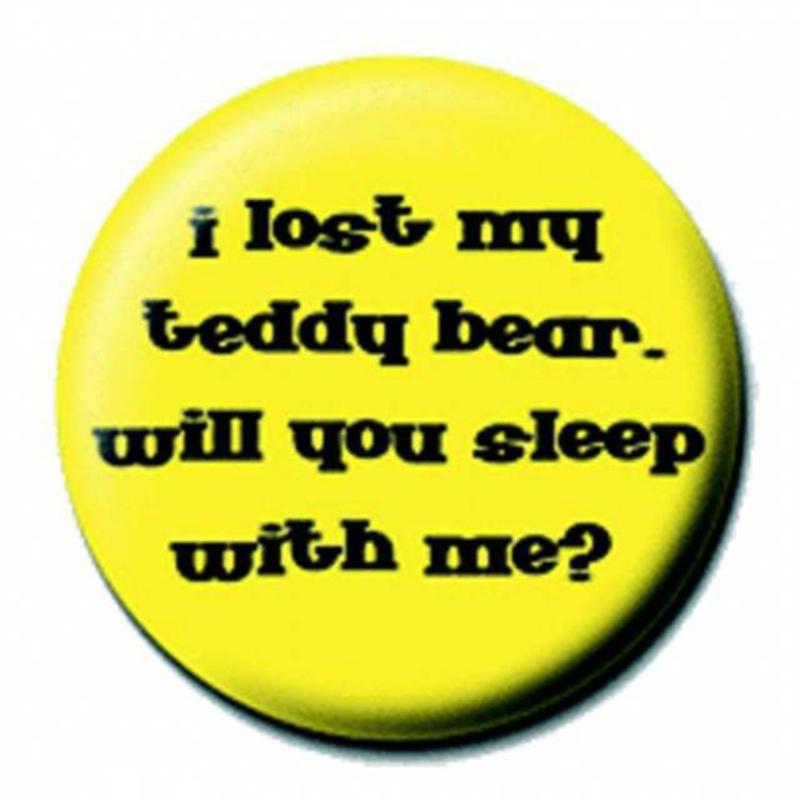 Teddy Bear Button Anstecker