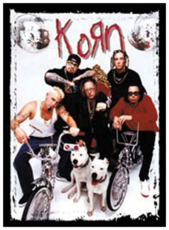 Korn Pimp Shot Postkarte