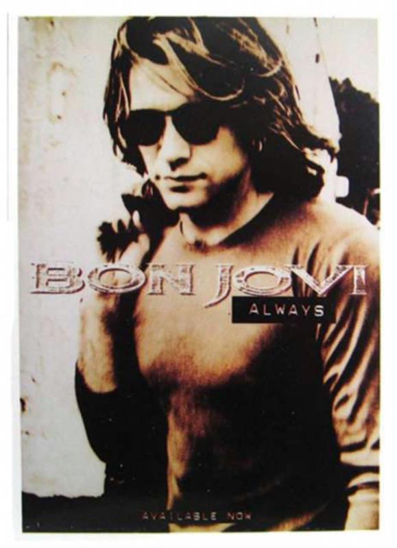 Bon Jovi Always Postcard