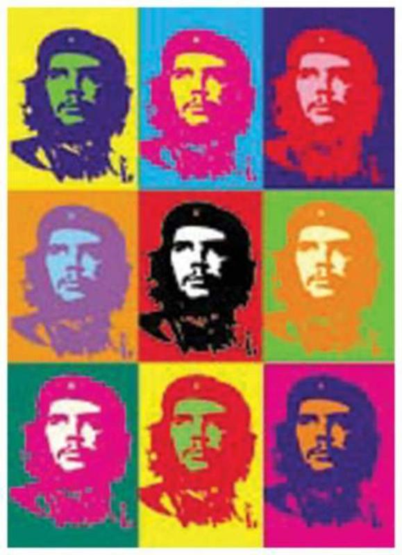 Che Guevara Pop Art Postcard
