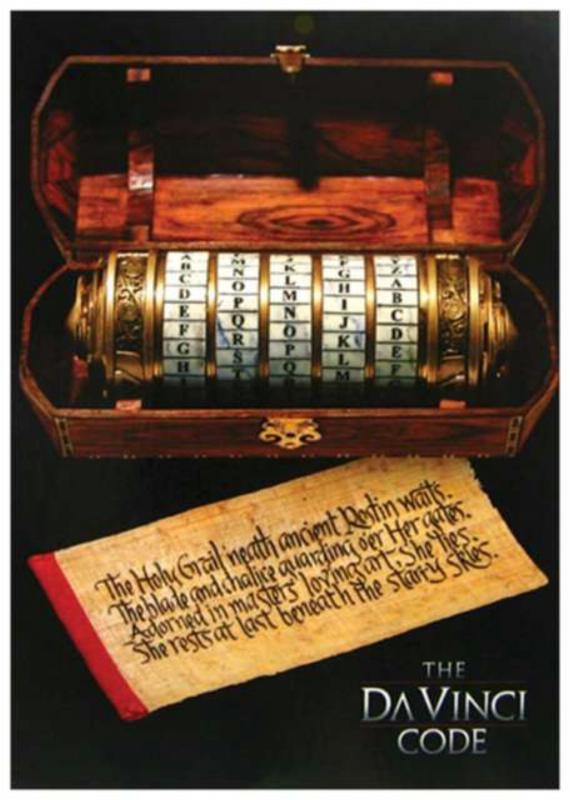 The Da Vinci Code Postcard