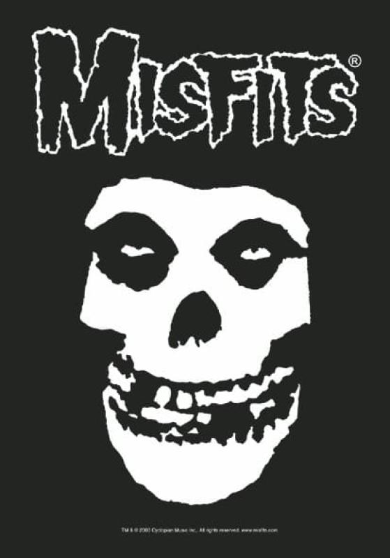 Misfits Classic Fiend Skull Posterfahne