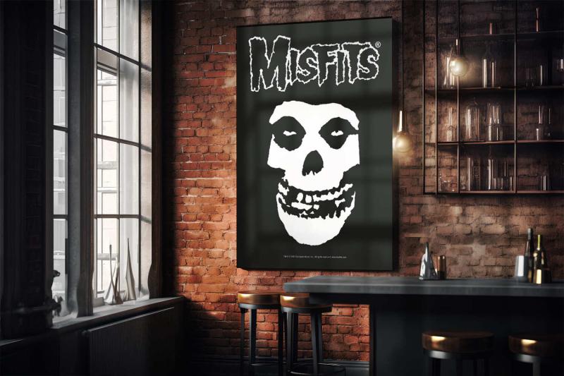 Misfits Classic Fiend Skull Posterfahne