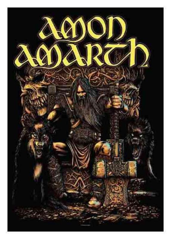 Amon Amarth Thor Poster Flag