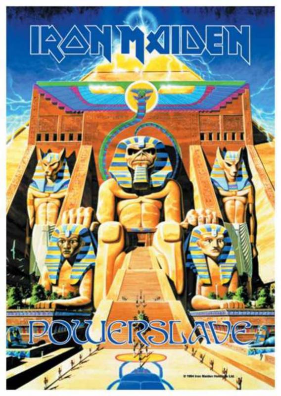 Iron Maiden Powerslave Poster Flag