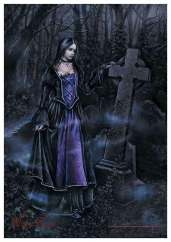 Victoria Frances Mquise Graveyard Posterfahne