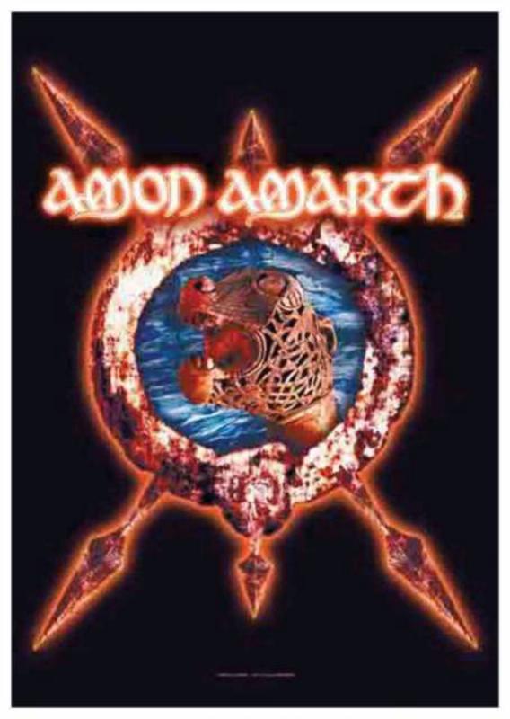 Amon Amarth Once Sent From The Golden Hall Poster Flag