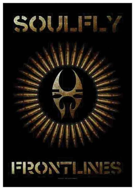 Soulfly Frontlines Posterfahne