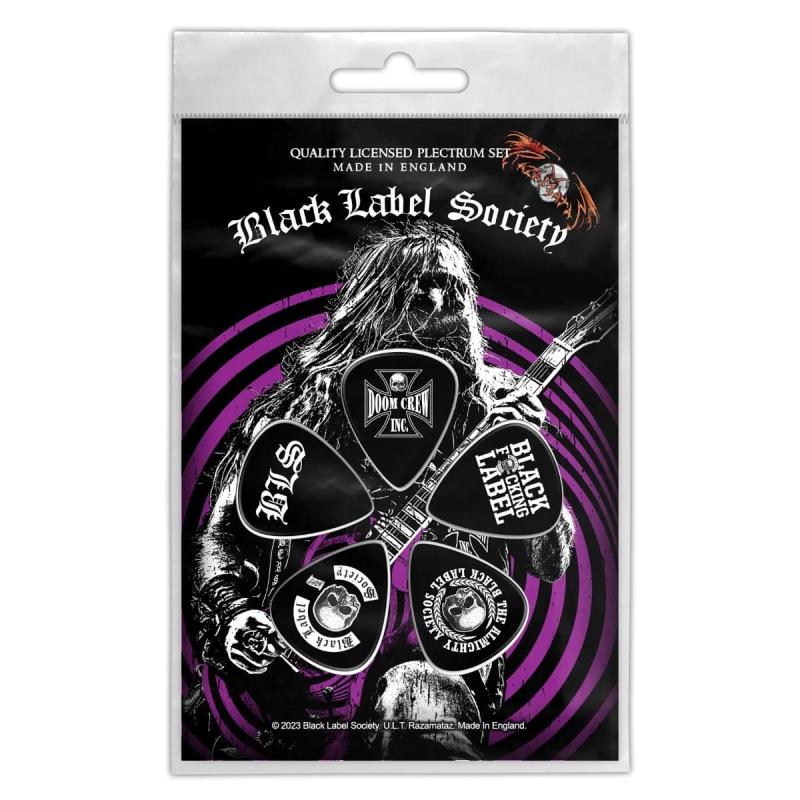 Plektrum Set Black Label Society Zakk Wylde