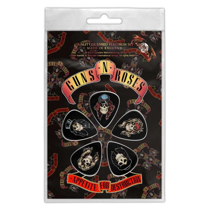 Plektrum Set Guns N' Roses Appetite For Destruction