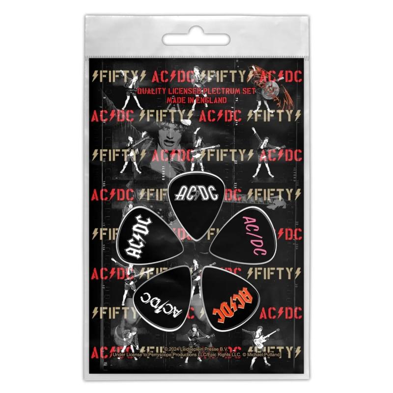 Plektrum Set AC/DC Fifty