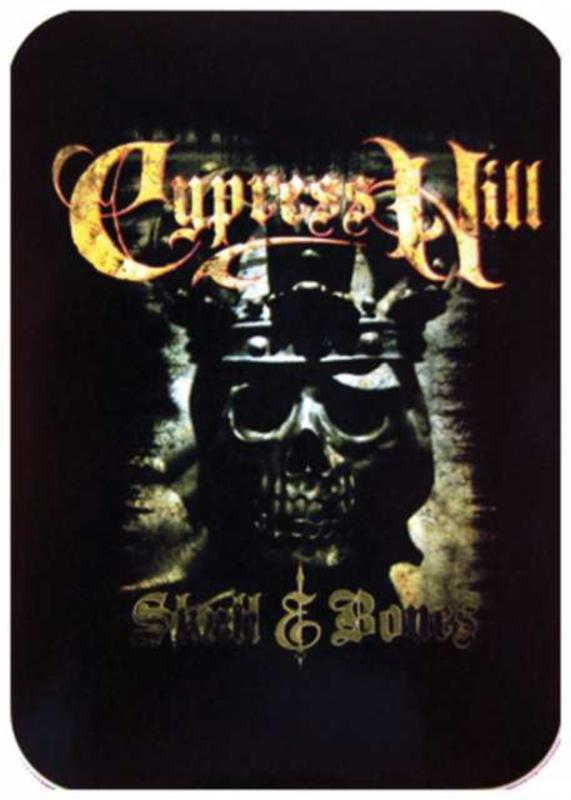 Aufkleber Cypress Hill Skull & Bones