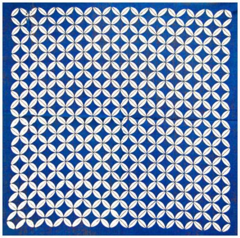 Bandana Scarf Blue Vintage Design