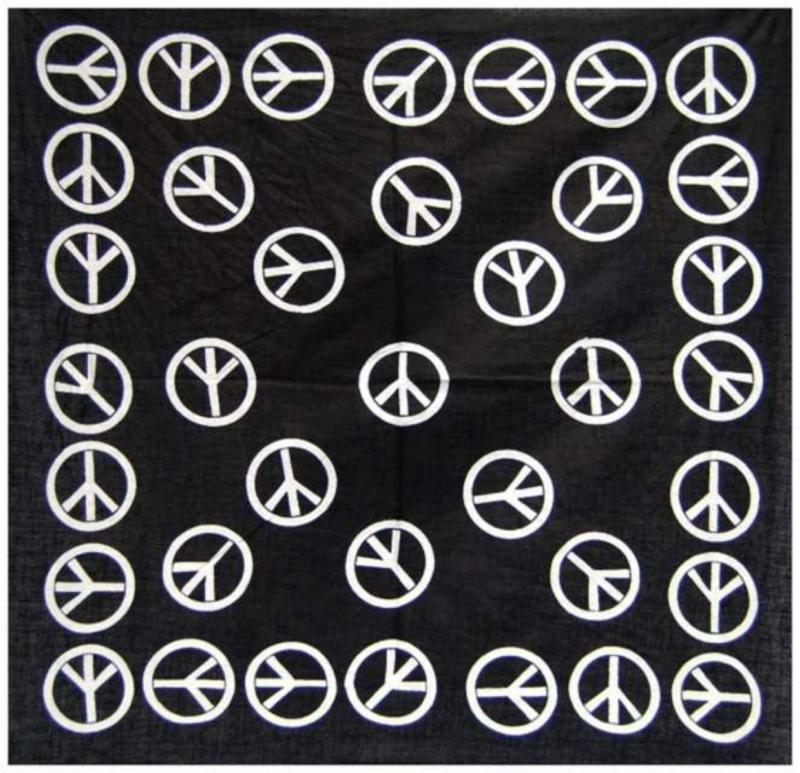 Bandana Head Wrap Scarf Peace