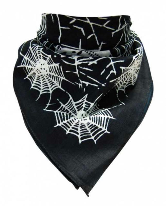 Bandana Scarf Skull Spiders