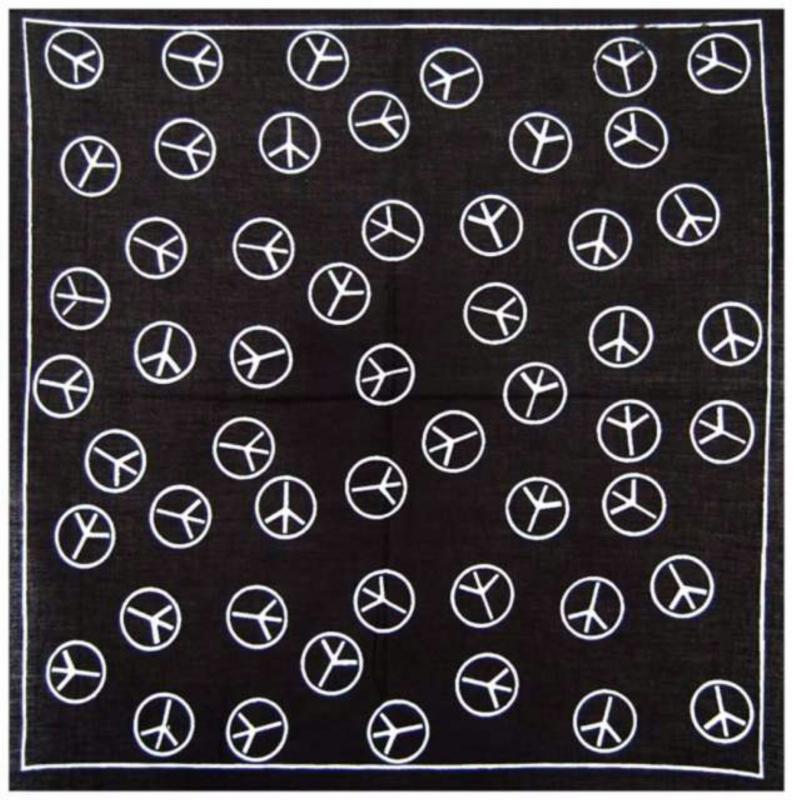 Bandana Scarf Mini Peace