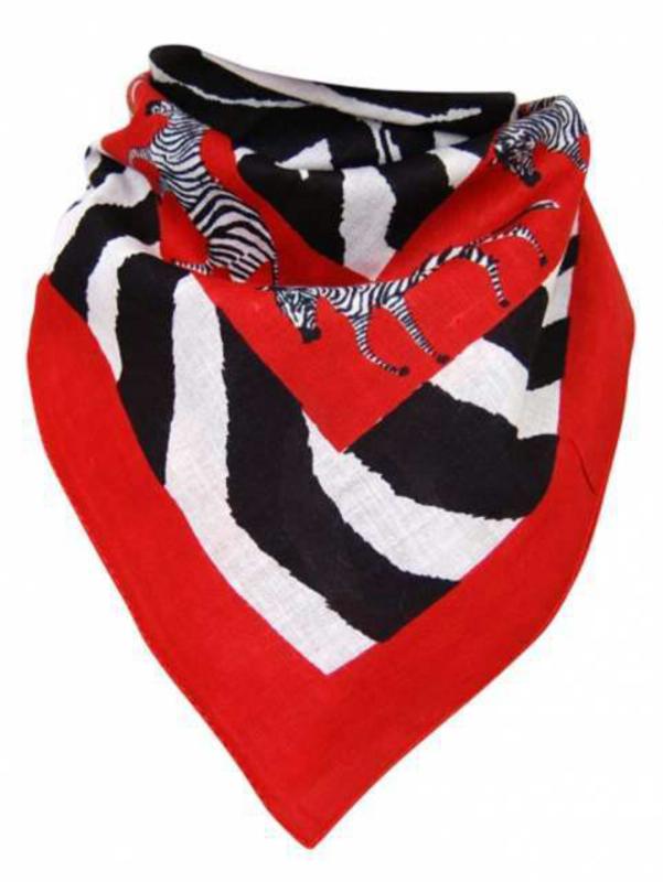 Bandana Kopftuch Rotes Zebra