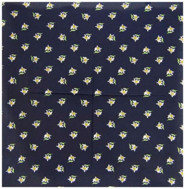 Bandana Scarf Edelweiss Blue