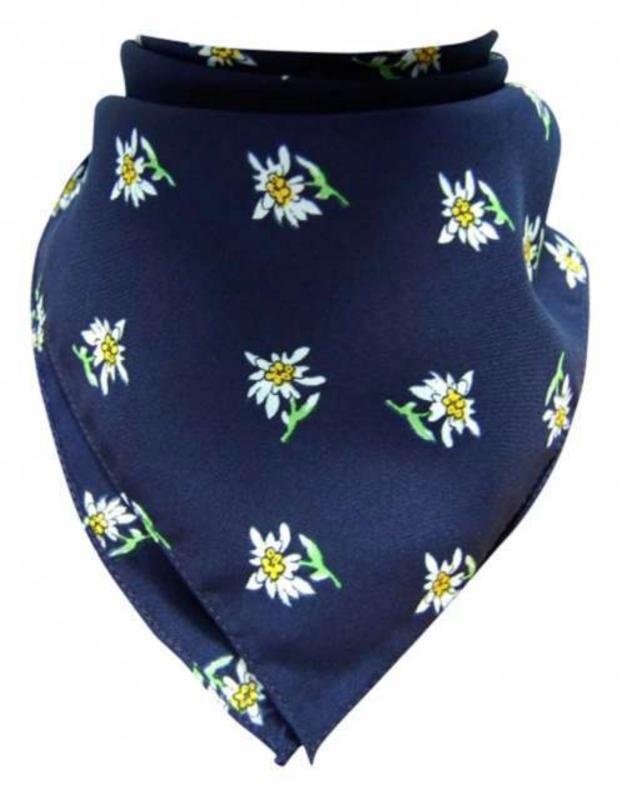 Bandana Scarf Edelweiss Blue