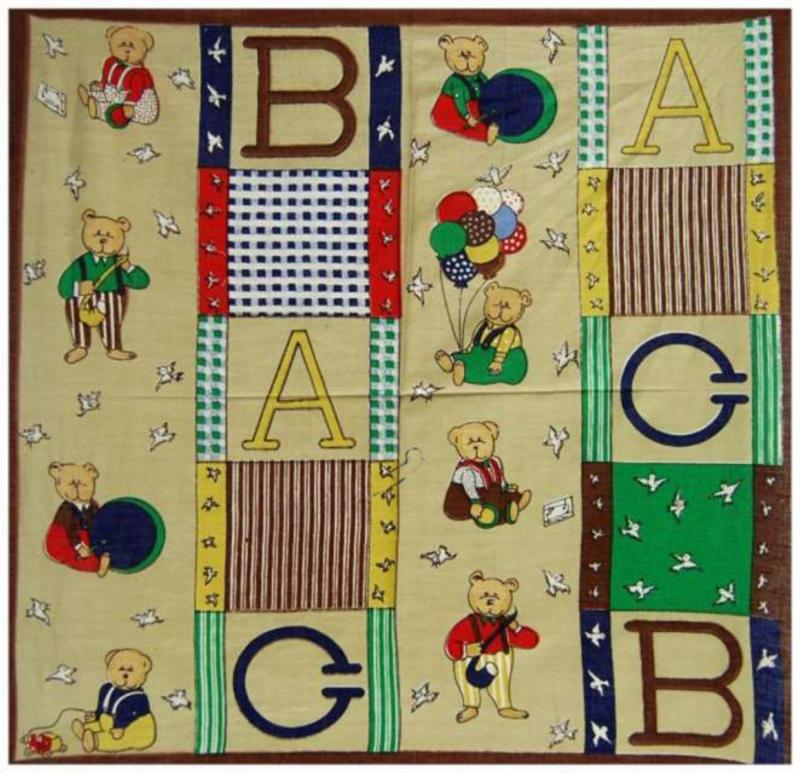 Bandana Head Wrap Scarf Abc