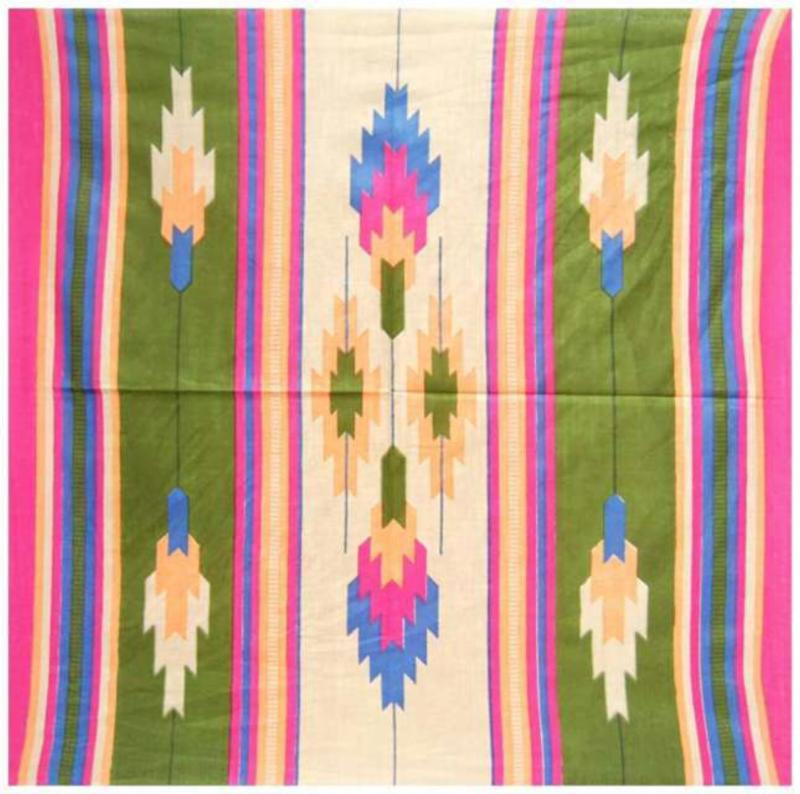 Stylish Bandana Scarf Red Indian Design