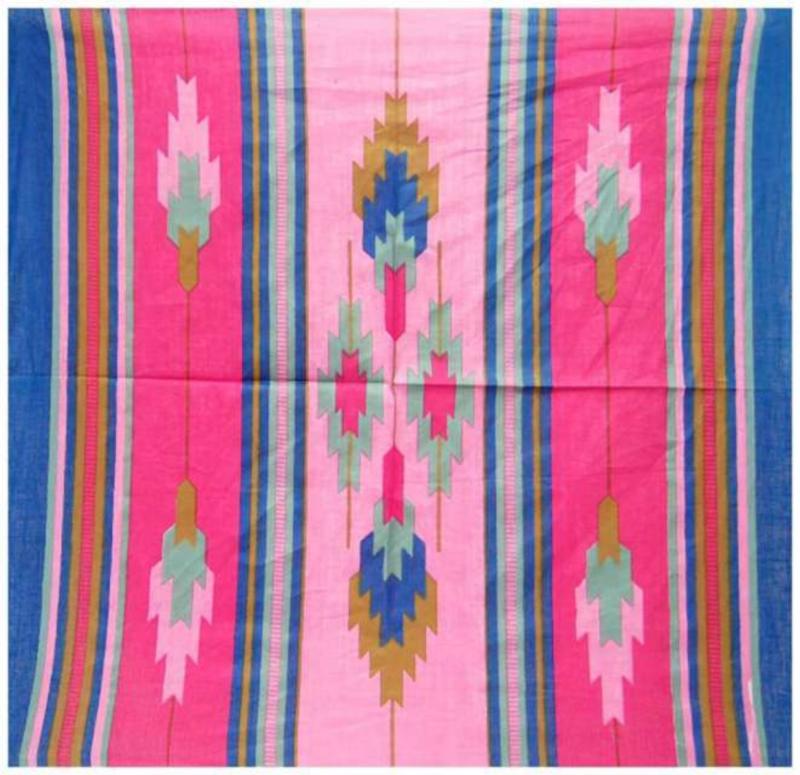 Bandana Scarf Red Indian Pattern
