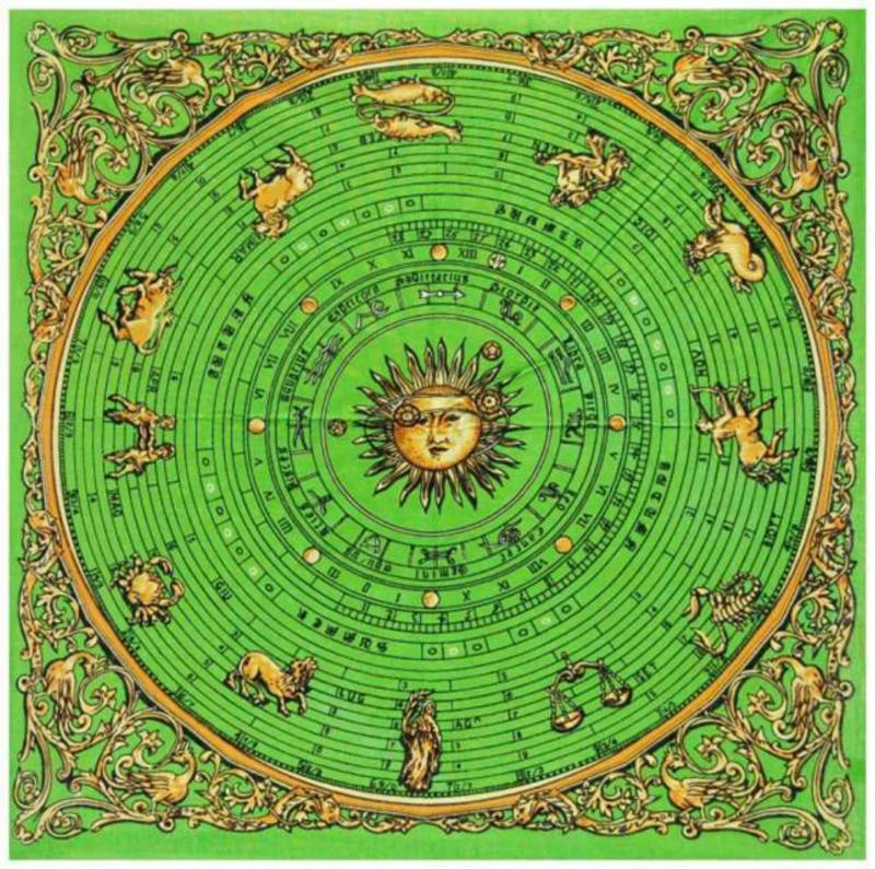 Bandana Head Wrap Scarf Zodiac