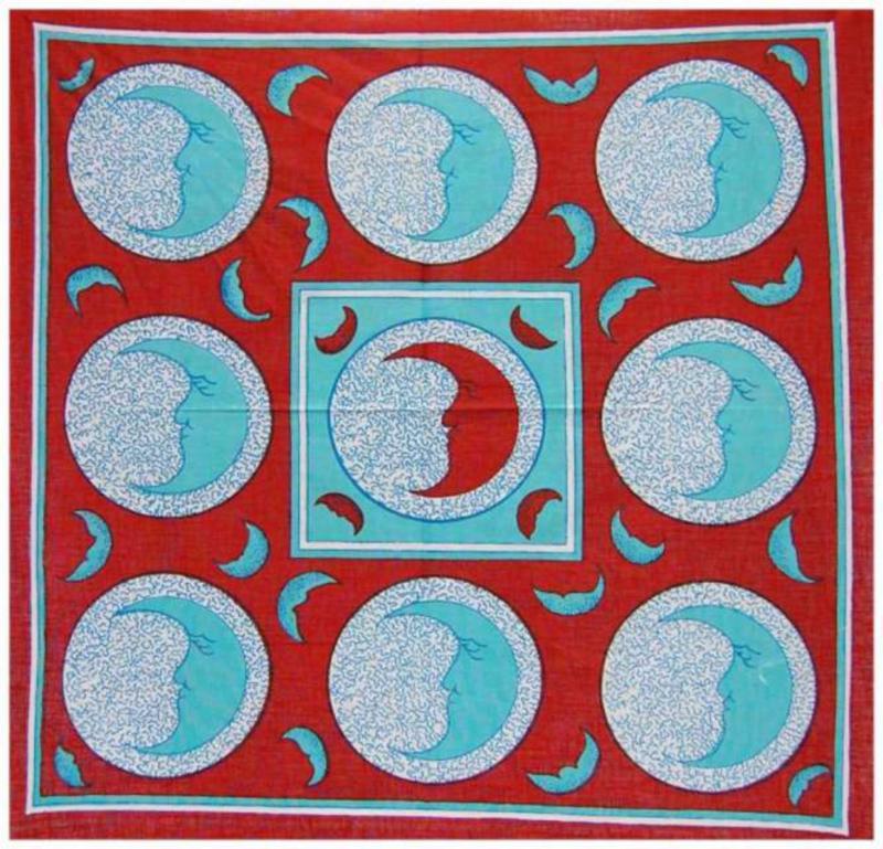 Stylish Bandana Scarf Moon