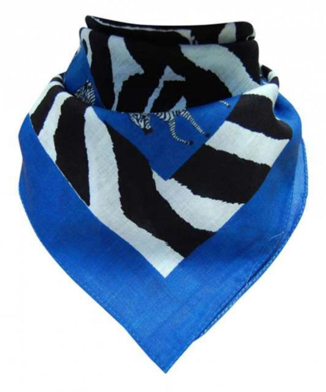 Cool Bandana Head Wrap Scarf Zebra Pattern