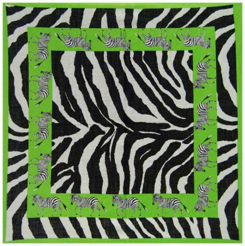 Bandana Scarf Zebra