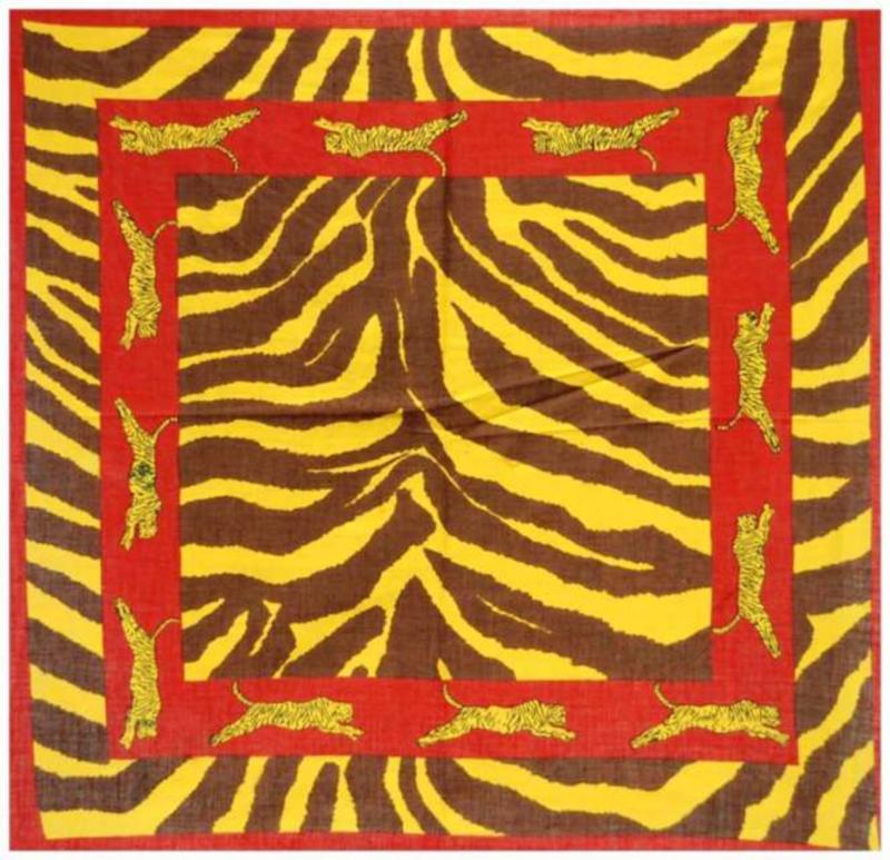 Stylish Bandana Scarf Tiger