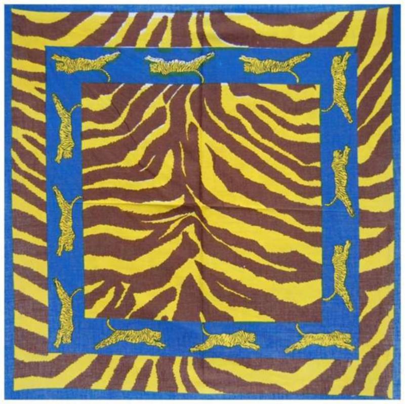 Bandana Scarf Tiger Pattern