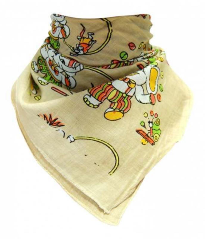Bandana Halstuch Elefanten Zirkus