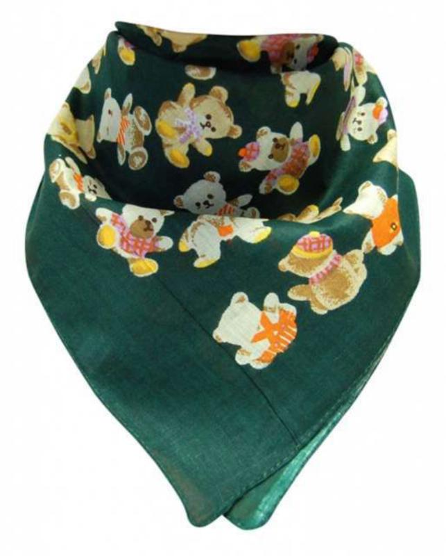 Stylish Bandana Scarf Sweet Bears