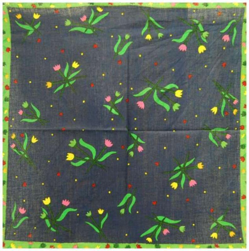 Stylish Bandana Head Wrap Scarf Flowers